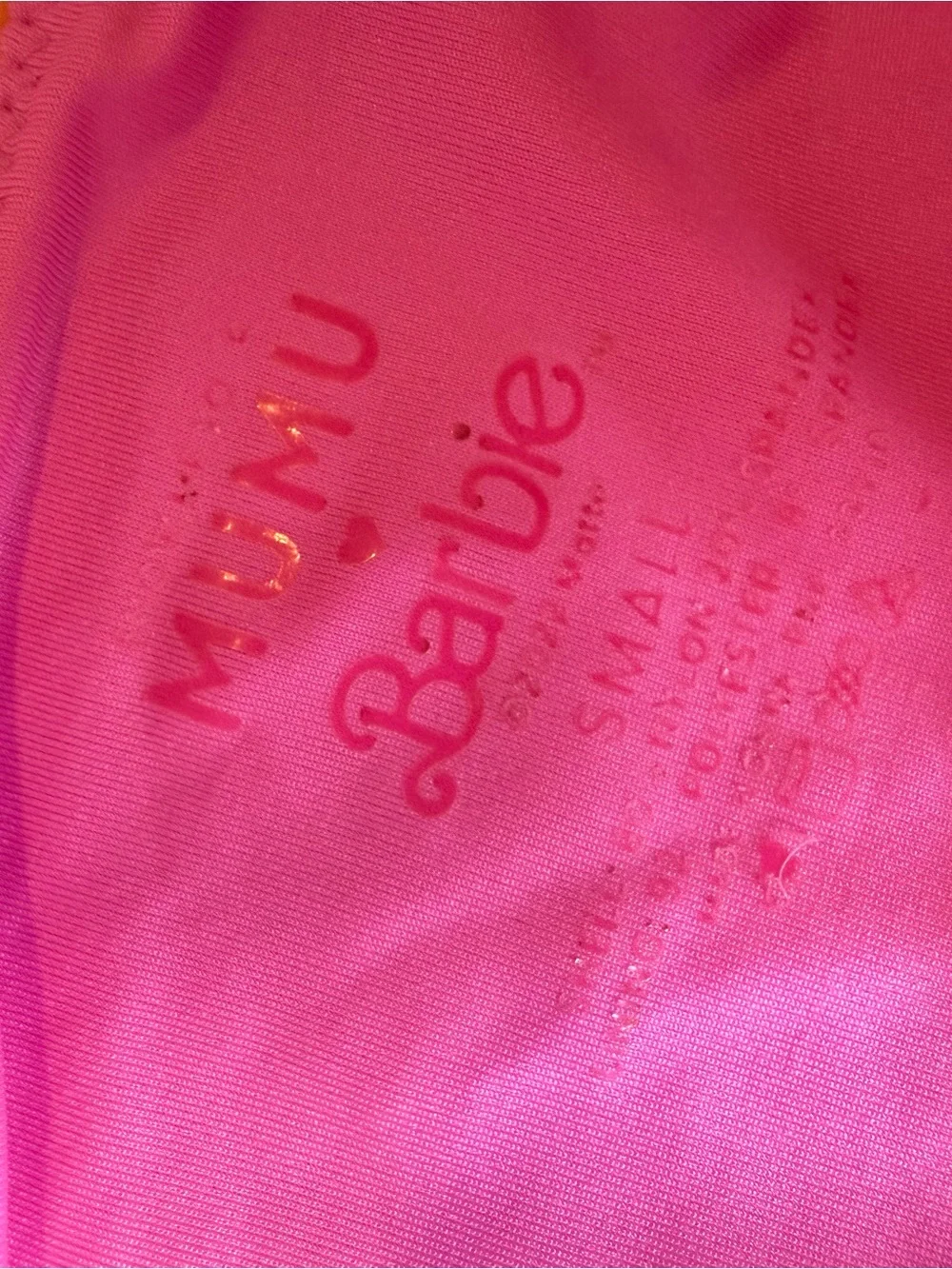 Show Me Your MuMu x Barbie Bikini (size small)